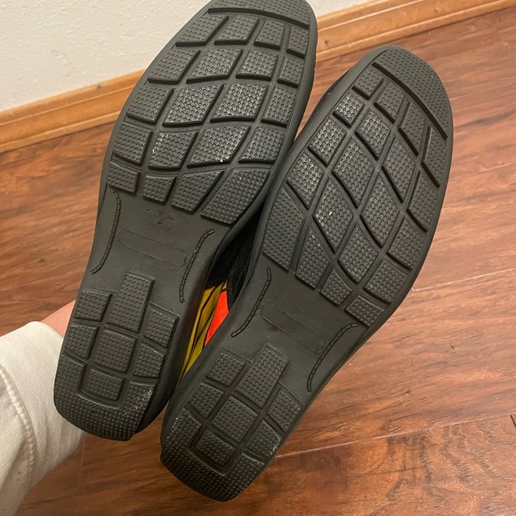 African Pattern Black Suede Unique Streetwear Luxury Slip-On Shoes Women’s 10 - Picture 9 of 9